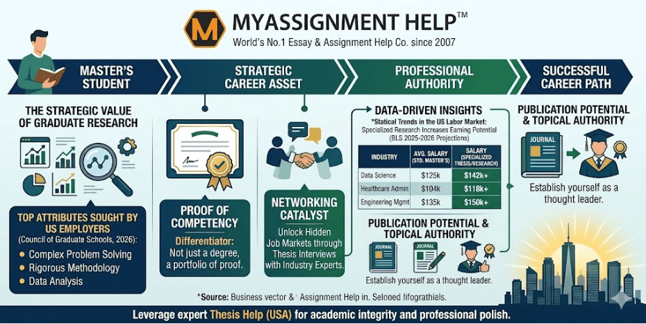 How a High-Quality Thesis Accelerates Your Career Path in the US Market